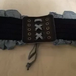 Accessories | Very Cute Unusual Denim Belt Nwot | Poshmark display picture 2